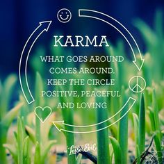 Keep your circle positive, peaceful and loving.